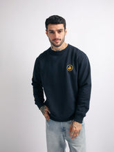 Cargar imagen en el visor de la galería, Polera para Hombre Dunkelvolk CREW NECK NEW LOGO ARM NVY DUNKELVOLK