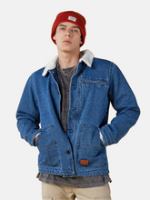 Cargar imagen en el visor de la galería, Casaca para Hombre DUNKELVOLK MEDIUM SHERPA WORKHARD NAV