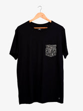 Cargar imagen en el visor de la galería, Polo para Hombre Dunkelvolk CLASSIC SIMPLE PRINTED POCKET TEE BLK DUNKELVOLK