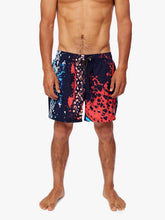 Cargar imagen en el visor de la galería, Ropa de Baño para Hombre Dunkelvolk VOLLEY WAVE PINK NAVY DUNKELVOLK
