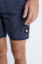 Cargar imagen en el visor de la galería, Ropa de Baño para Hombre Dunkelvolk BOARDSHORT OLAS PUNTO 16" BLK