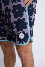 Cargar imagen en el visor de la galería, Ropa de Baño para Hombre Dunkelvolk BOARDSHORT FLOWER VICKY 16" BLKP