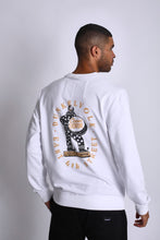 Cargar imagen en el visor de la galería, Polera para Hombre Dunkelvolk CREW NECK FRANCYNE CREW FT WHT