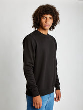 Cargar imagen en el visor de la galería, Polera para Hombre Dunkelvolk CREW NECK SIMPLE FLEECE BLK DUNKELVOLK