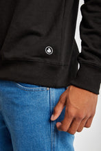 Cargar imagen en el visor de la galería, Polera para Hombre Dunkelvolk CREW NECK SIMPLE FLEECE BLK DUNKELVOLK