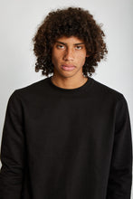 Cargar imagen en el visor de la galería, Polera para Hombre Dunkelvolk CREW NECK SIMPLE FLEECE BLK DUNKELVOLK