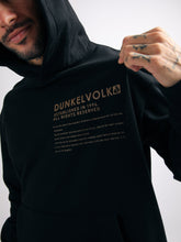 Cargar imagen en el visor de la galería, Polera para Hombre Dunkelvolk HOODIE DNA PRINT BLK DUNKELVOLK