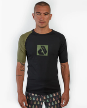 Cargar imagen en el visor de la galería, Lycra para Hombre Dunkelvolk LYCRA SS COSTA MIX BK-GR DUNKELVOLK
