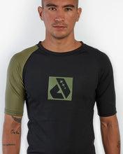 Cargar imagen en el visor de la galería, Lycra para Hombre Dunkelvolk LYCRA SS COSTA MIX BK-GR DUNKELVOLK