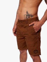 Cargar imagen en el visor de la galería, Short para Hombre Dunkelvolk DRILL FULL PRINT RADAR 18" CAST