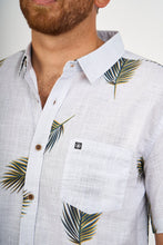 Cargar imagen en el visor de la galería, Camisa para Hombre DUNKELVOLK HAWAIIAN TROPICAL WHT DUNKELVOLK