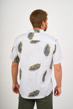 Cargar imagen en el visor de la galería, Camisa para Hombre DUNKELVOLK HAWAIIAN TROPICAL WHT DUNKELVOLK