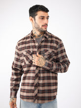 Cargar imagen en el visor de la galería, Camisa para Hombre DUNKELVOLK FLANNEL KURT FLANNEL BRY DUNKELVOLK