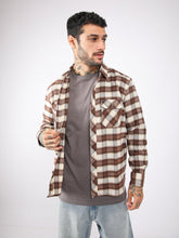Cargar imagen en el visor de la galería, Camisa para Hombre DUNKELVOLK FLANNEL KURT FLANNEL CML DUNKELVOLK