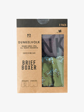 Cargar imagen en el visor de la galería, Pack de Boxers para Hombre Dunkelvolk BOXER BRIEF GIG-TOTTEM GRI-VER