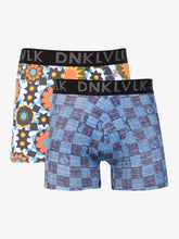 Cargar imagen en el visor de la galería, Pack de Boxers para Hombre Dunkelvolk LOW RISE TRUNKS FLOYD-HISTORY MUL-AZU