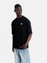 Cargar imagen en el visor de la galería, Polo para Hombre Dunkelvolk OVERSIZE LOGO DSTW PUFF LOGO BLK DUNKELVOLK