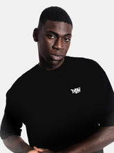 Cargar imagen en el visor de la galería, Polo para Hombre Dunkelvolk OVERSIZE LOGO DSTW PUFF LOGO BLK DUNKELVOLK