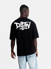 Cargar imagen en el visor de la galería, Polo para Hombre Dunkelvolk OVERSIZE LOGO DSTW PUFF LOGO BLK DUNKELVOLK