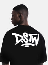 Cargar imagen en el visor de la galería, Polo para Hombre Dunkelvolk OVERSIZE LOGO DSTW PUFF LOGO BLK DUNKELVOLK