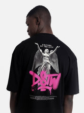 Cargar imagen en el visor de la galería, Polo para Hombre Dunkelvolk OVERSIZE GRAPHIC HOLY DSTW BLK DUNKELVOLK