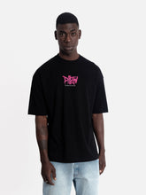 Cargar imagen en el visor de la galería, Polo para Hombre Dunkelvolk OVERSIZE GRAPHIC HOLY DSTW BLK DUNKELVOLK