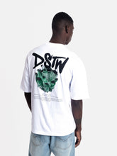 Cargar imagen en el visor de la galería, Polo para Hombre Dunkelvolk OVERSIZE GRAPHIC DSTW DIAMOND WHT DUNKELVOLK