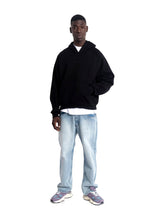 Cargar imagen en el visor de la galería, Polera para Hombre Dunkelvolk HOODIE 3D DSTW BLK