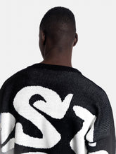 Cargar imagen en el visor de la galería, Chompa para Hombre Dunkelvolk URBAN DSTW KNIT LOGO BLK DUNKELVOLK