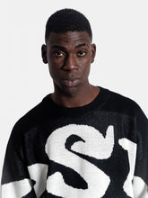 Cargar imagen en el visor de la galería, Chompa para Hombre Dunkelvolk URBAN DSTW KNIT LOGO BLK DUNKELVOLK