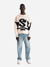 Cargar imagen en el visor de la galería, Chompa para Hombre Dunkelvolk URBAN DSTW KNIT LOGO NAT DUNKELVOLK