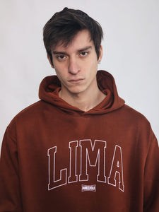 Polera para Hombre DUNKELVOLK HOODIE SIN ZIP LIMA HOODIE MRR