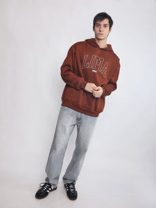 Polera para Hombre DUNKELVOLK HOODIE SIN ZIP LIMA HOODIE MRR