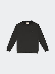 Chompa Para Hombre DUNKELVOLK PIMA KNIT CREW Negro
