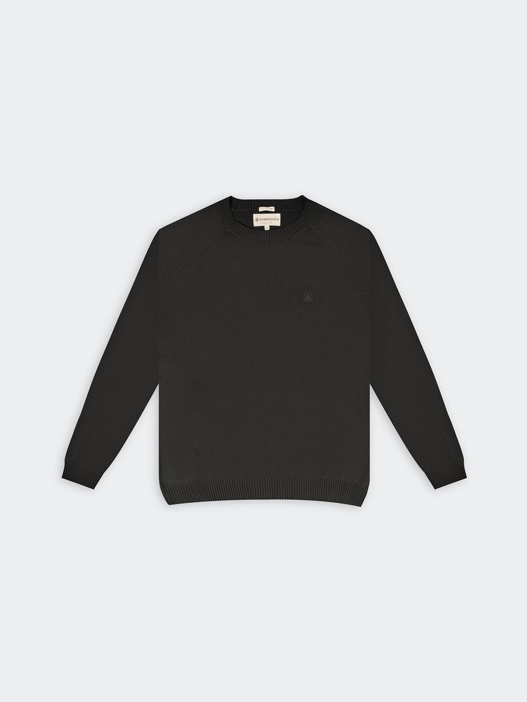 Chompa Para Hombre DUNKELVOLK PIMA KNIT CREW Negro