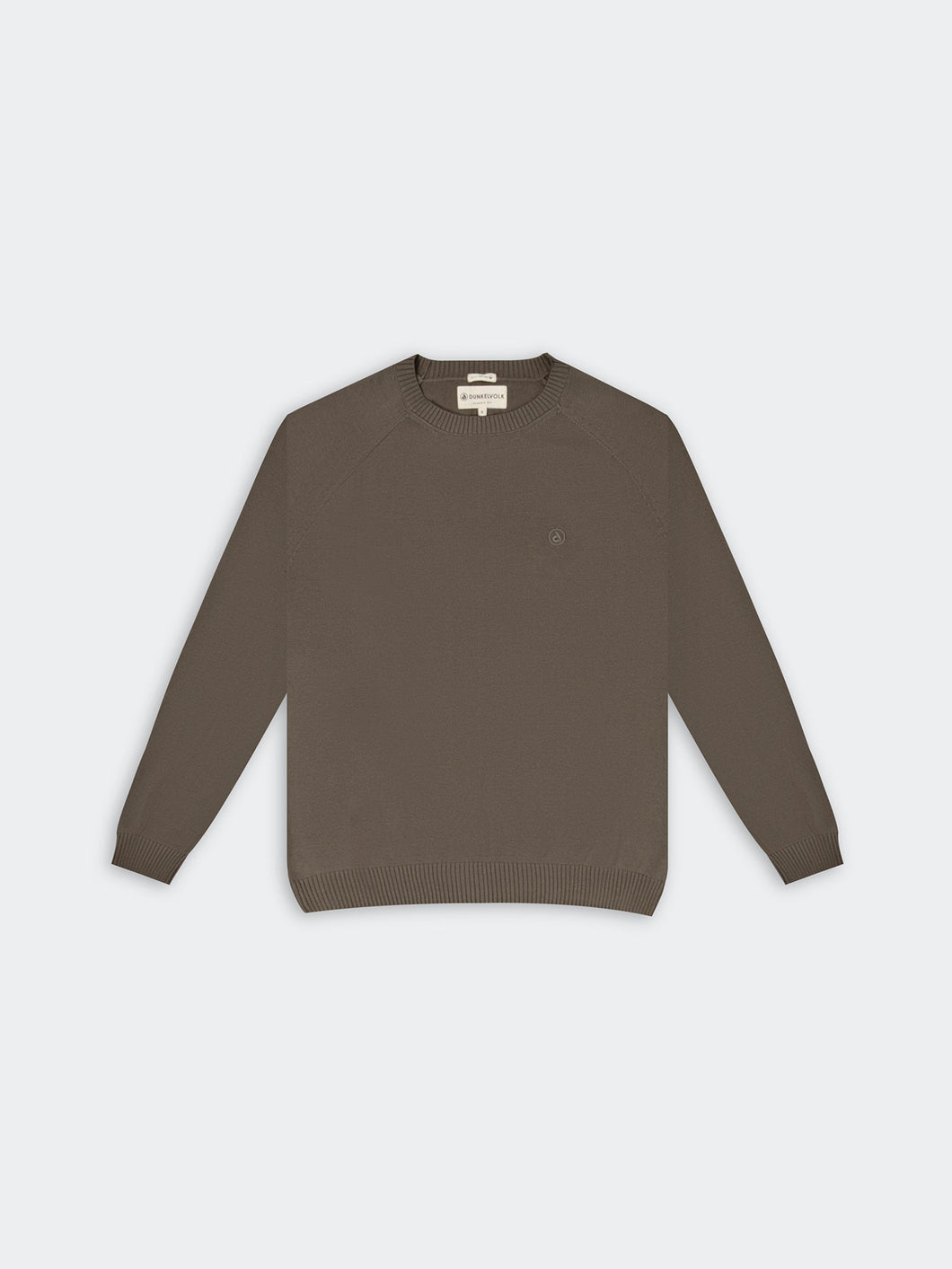 Chompa Para Hombre DUNKELVOLK PIMA KNIT CREW Camel