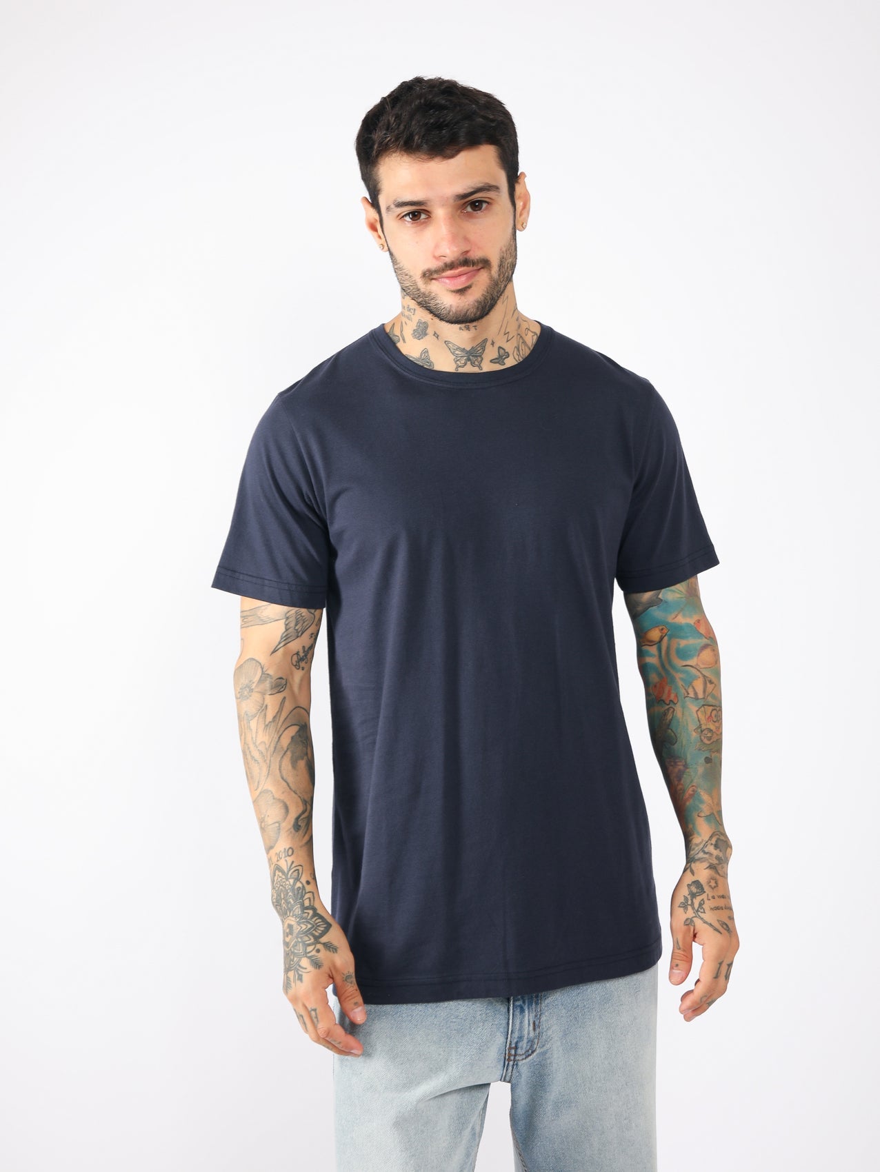 Polo para Hombre Dunkelvolk BASIC SIMPLE TEE NVY2 – Dunkelvolk Peru - Main Image