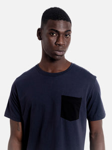 Polo para Hombre Dunkelvolk BASIC SIMPLE CONTRAST POCKET TEE NYN