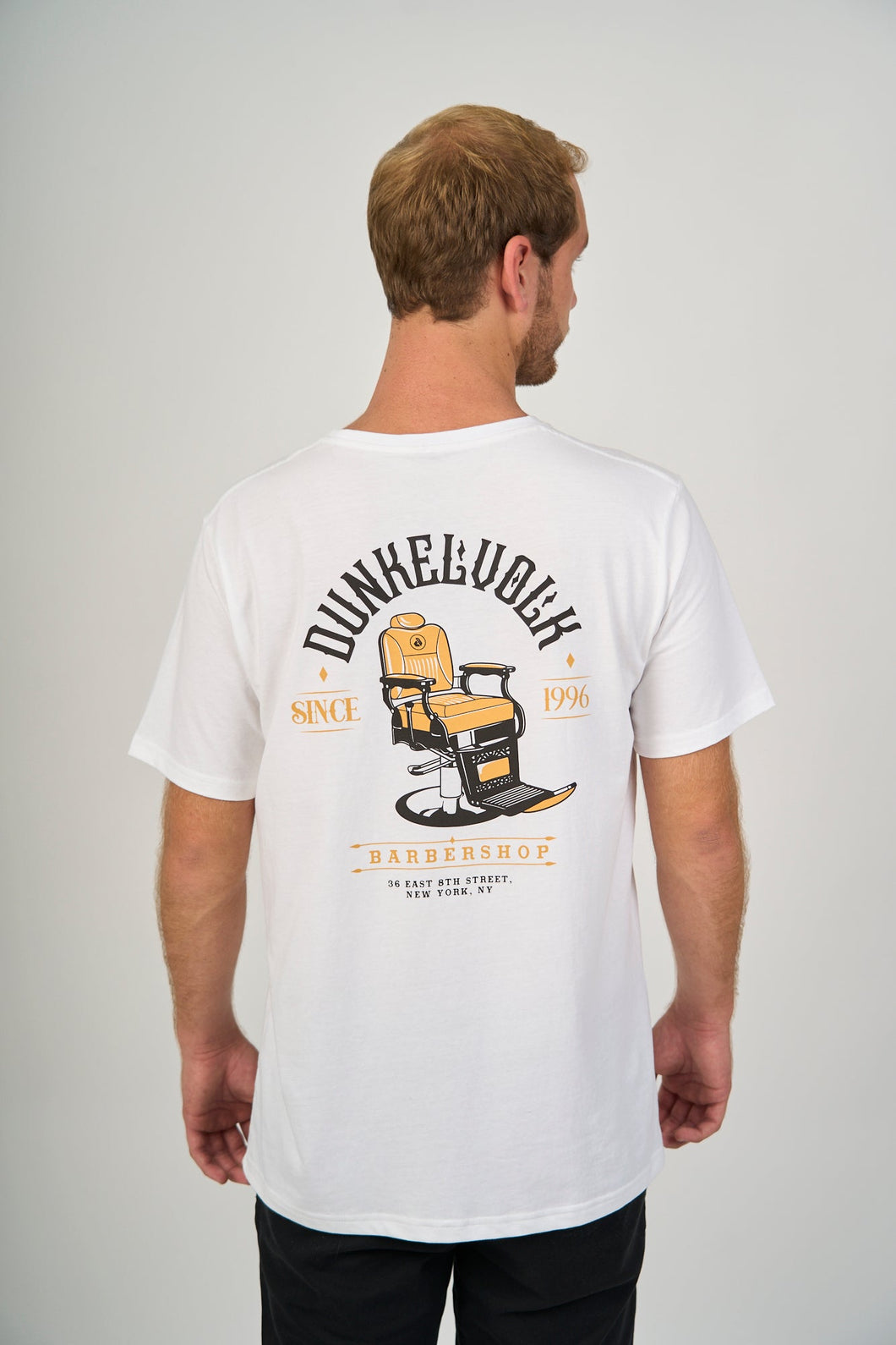 Polo para Hombre DUNKELVOLK URBAN BARBERSHOP WHT