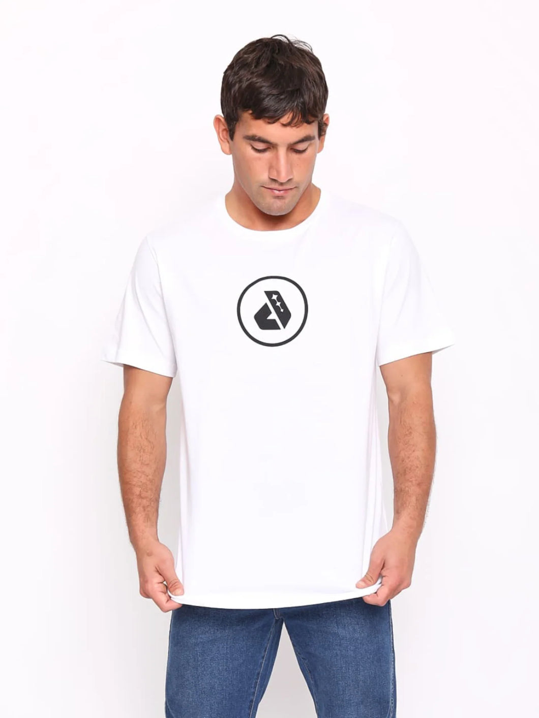 Polo para Hombre Dunkelvolk LOGO CIRCLE LOGO WHT