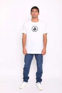 Polo para Hombre Dunkelvolk LOGO CIRCLE LOGO WHT