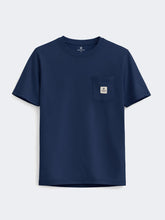Cargar imagen en el visor de la galería, Polo Dunkelvolk Pocket Patch Azul Marino, Hombre
