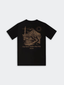 Polo para Hombre DUNKELVOLK ANDES TRIP Negro