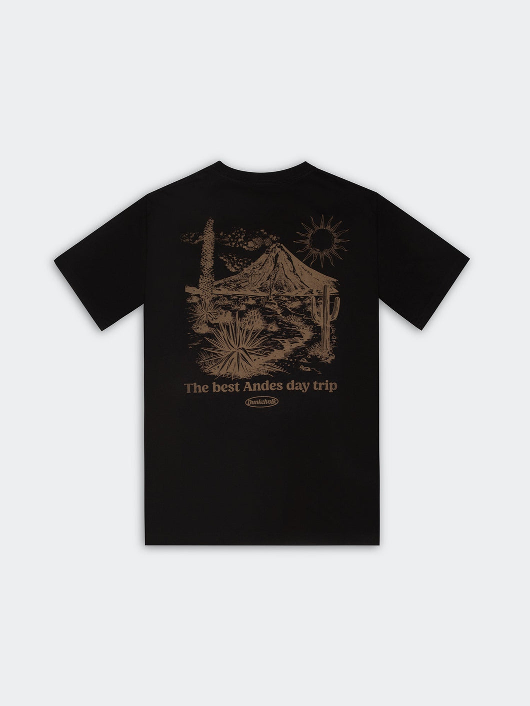 Polo para Hombre DUNKELVOLK ANDES TRIP Negro
