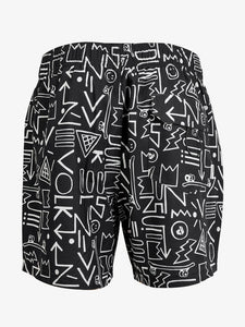 Ropa de Baño Dunkelvolk VOLLEY 26 SMILES SKATES BLK