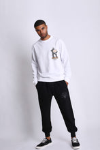 Cargar imagen en el visor de la galería, Polera para Hombre Dunkelvolk CREW NECK FRANCYNE CREW FT WHT
