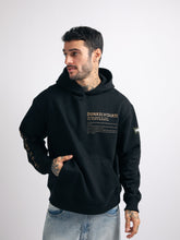 Cargar imagen en el visor de la galería, Polera para Hombre Dunkelvolk HOODIE DNA PRINT BLK DUNKELVOLK
