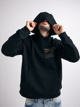 Cargar imagen en el visor de la galería, Polera para Hombre Dunkelvolk HOODIE DNA PRINT BLK DUNKELVOLK
