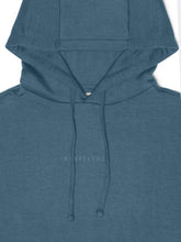 Cargar imagen en el visor de la galería, Polera Dunkelvolk Simple Hoodie FR Acero, Hombre
