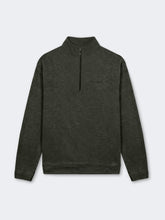 Cargar imagen en el visor de la galería, Polera Dunkelvolk DUNK Quarter Zip Militar, Hombre
